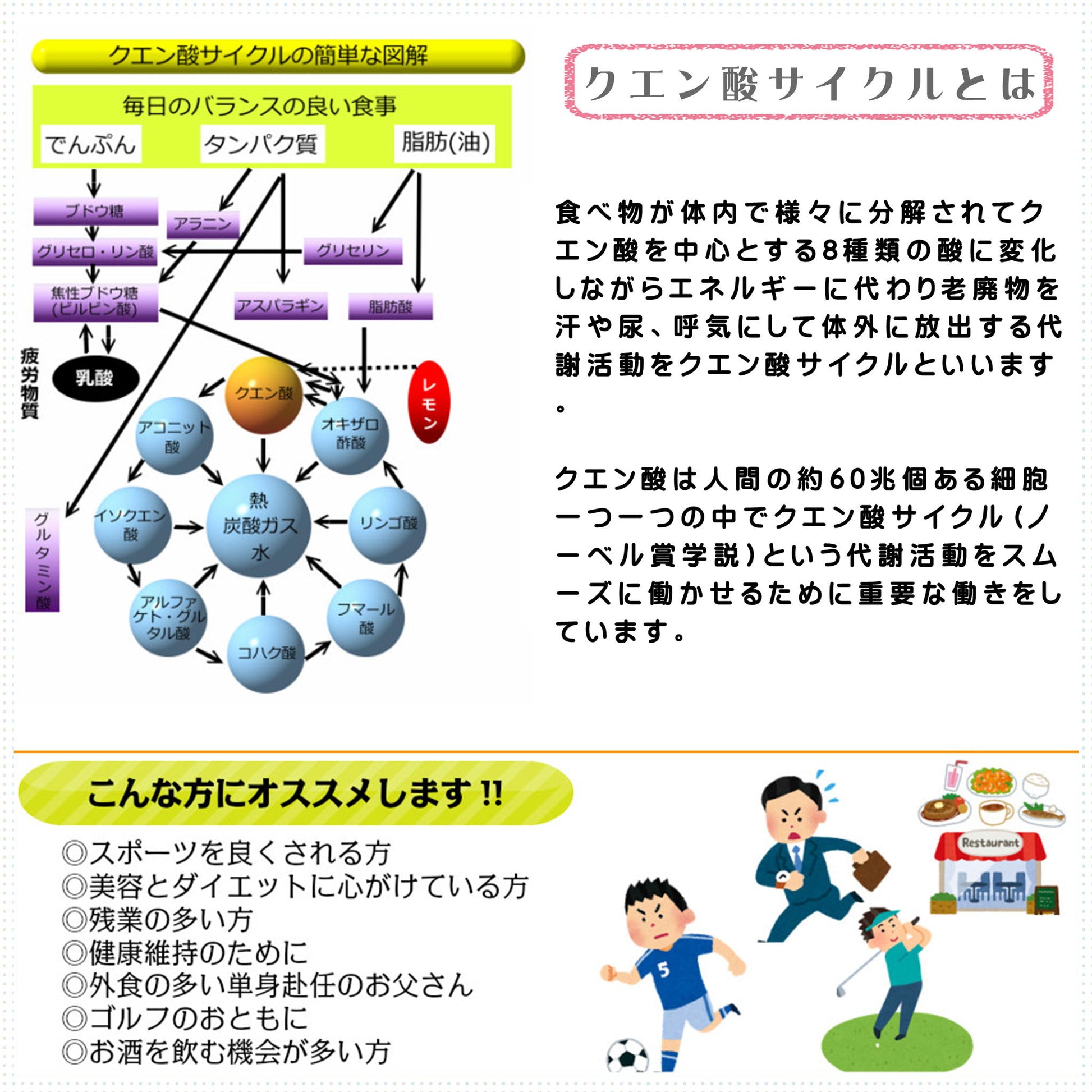 イートトゥウイン クエン酸説明